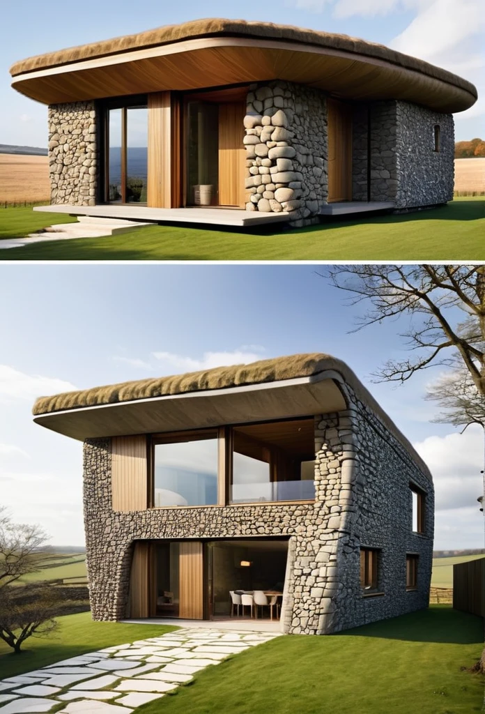 House designs inspired by the Stone Age