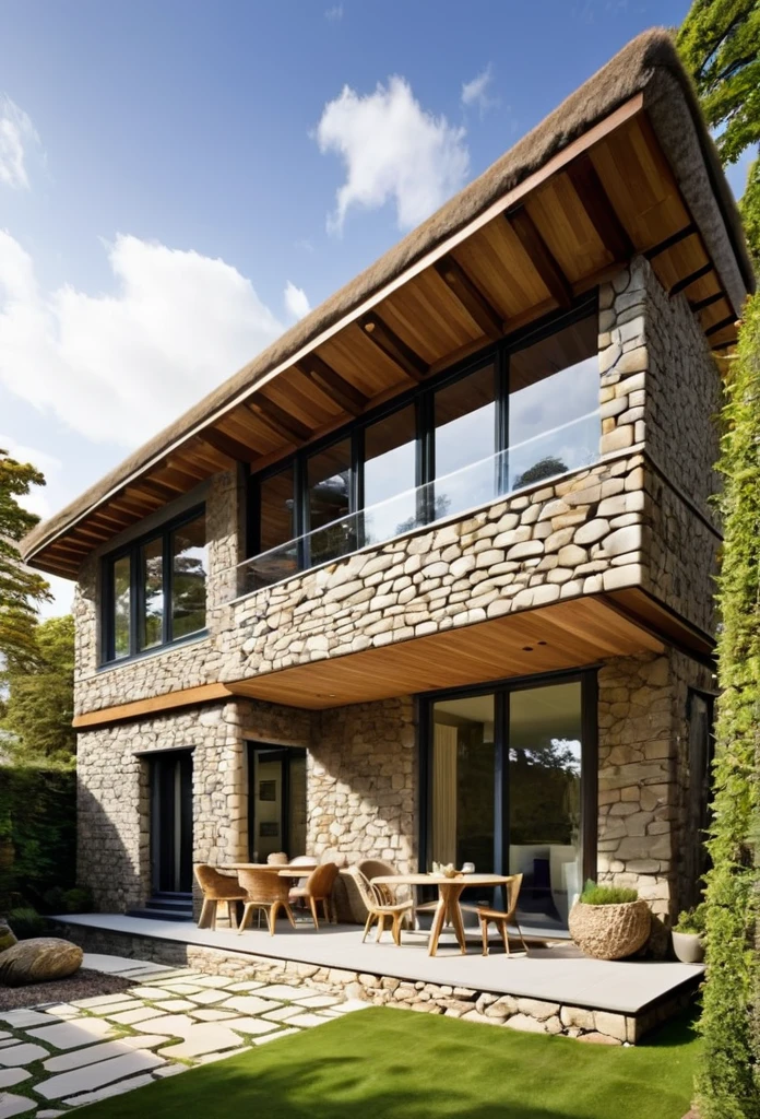 House designs inspired by the Stone Age