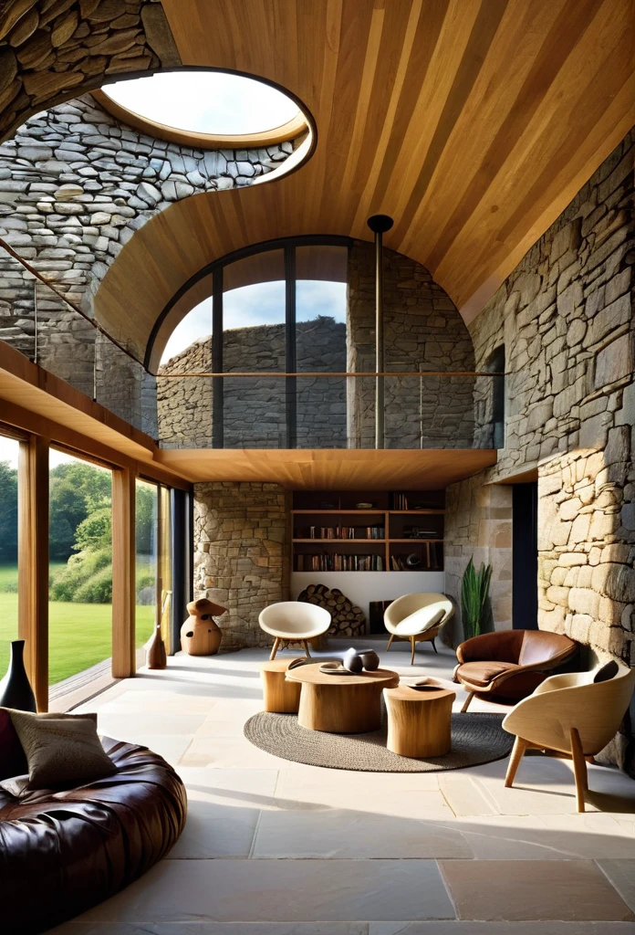 House designs inspired by the Stone Age
