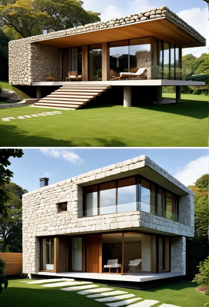 House designs inspired by the Stone Age