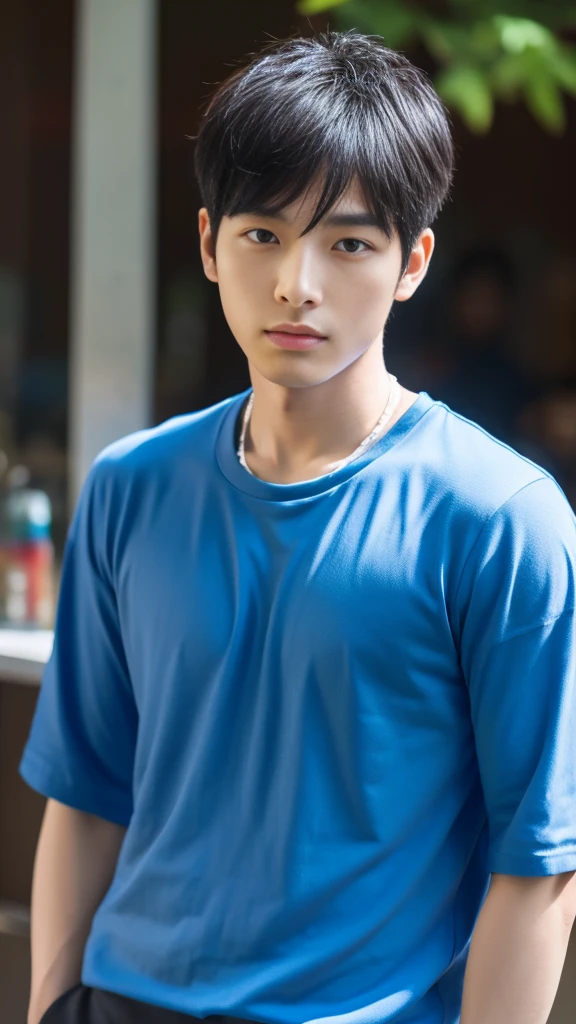 Asian alpha male in blue shirt looking at camera, Shin Jinying, Kim Do-young, Paint Ulzzang, Shen Quanrui, korean men, Shin Jin Young&#39;s Aesthetics, faceเกาหลีที่น่ารัก, handsome young man&#39;face, Jaeyong Nam, beautiful eyes、Kim Taejoon, Hyungtae, Inspiration from Jong Suk Lee, Avatar, Korean artist, Jung Jae Hyo 