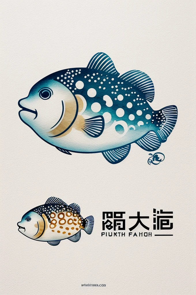 Logo marks of high-class Japanese pufferfish restaurants in Japan
a signboard with a cool brush-like design that depicts Japanese pufferfish as if it were a stroke of calligraphy
watercolor style
Pretty cool
Luxury Japanese Restaurant Logo Mark
chic and modern design
White background