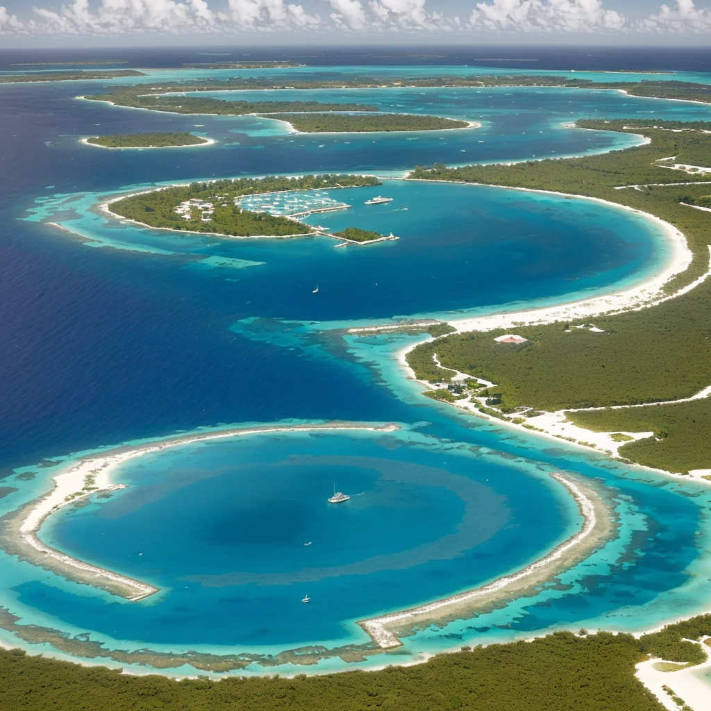 Battle of Cartonel Atoll (An Encircled big atoll with lagoon, Small village on the lagoon & The Nazis attack the village & Annexed it, Making the name changed to Wespliow Atoll in 1944)