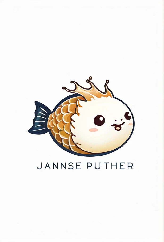 Logo marks of high-end Japanese puffer fish restaurants

 The puffer fish illustration is drawn coolly like a stroke of calligraphy

 watercolor style

 Pretty cool
 Luxury Japanese Restaurant Logo Mark
 chic and modern design

 White background