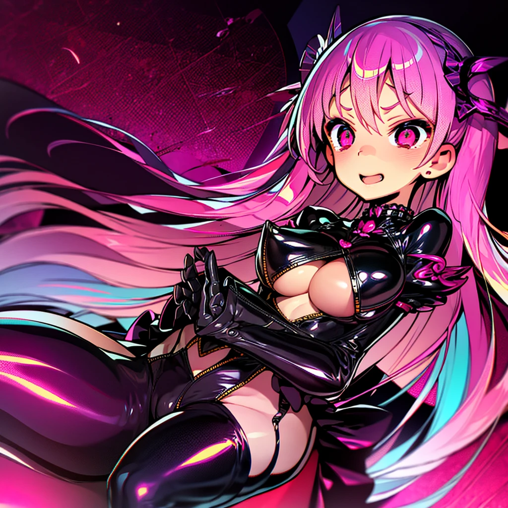 (masterpiece),(Highest quality),(Super detailed),(Best illustrations),(Best Shadow),(Absurd),(Detailed Background),(so beautiful)Hatsune Miku, 16K, 8k, 4K,(Best Shadow), (so beautiful), One person, alone, , , , (detailed beautiful eyes), Big Breasts, , heart-shaped pupils, Oculogyric crisis, curvy, , Perfect figure, , , Arched back, Beautiful nipples, pussy, orgasm, afterglow, erotic smile, , , Open your mouth languidly, , Sexy posture, , , cross-eyed, rolling eyes, , water eyes, tears, , tongue out, , , , saliva trail, , shiny skin, , Thigh fetish, , , torogao, ahegao, BREAK, , Dramatic lighting, , Psychedelic Background, night, pink neon, , Torrent of Light, mysterious, spoken heart,, , ,crotch tattoo