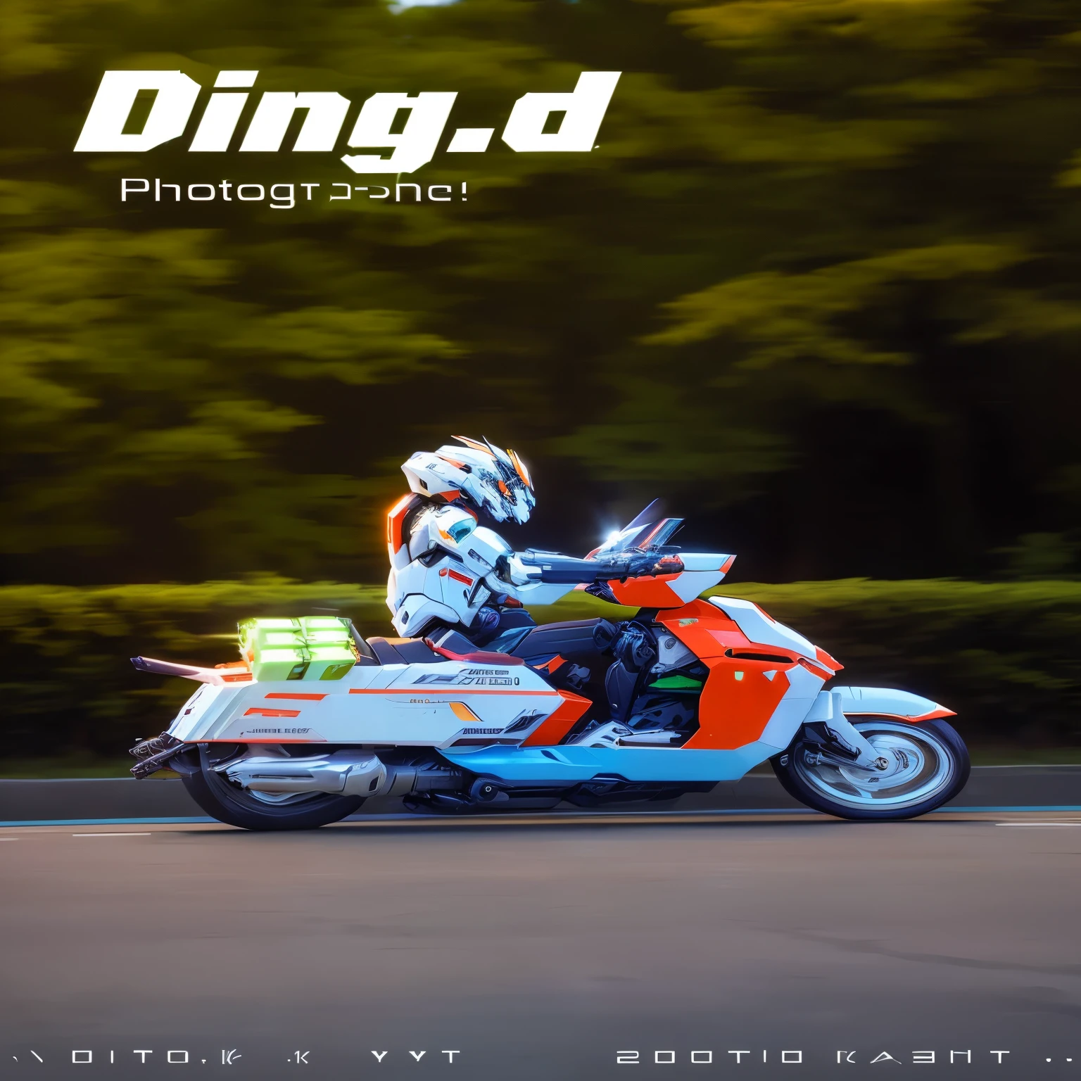 Generate mecha-style photos