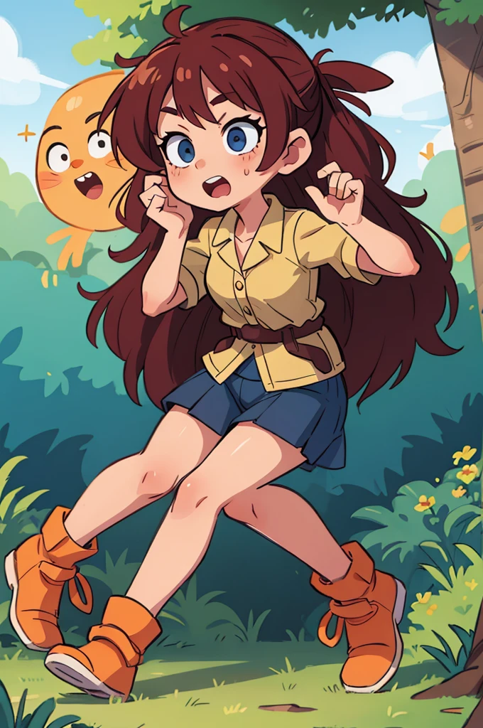 ((Highest quality, masterpiece)),
girl、Brave、Great adventure
