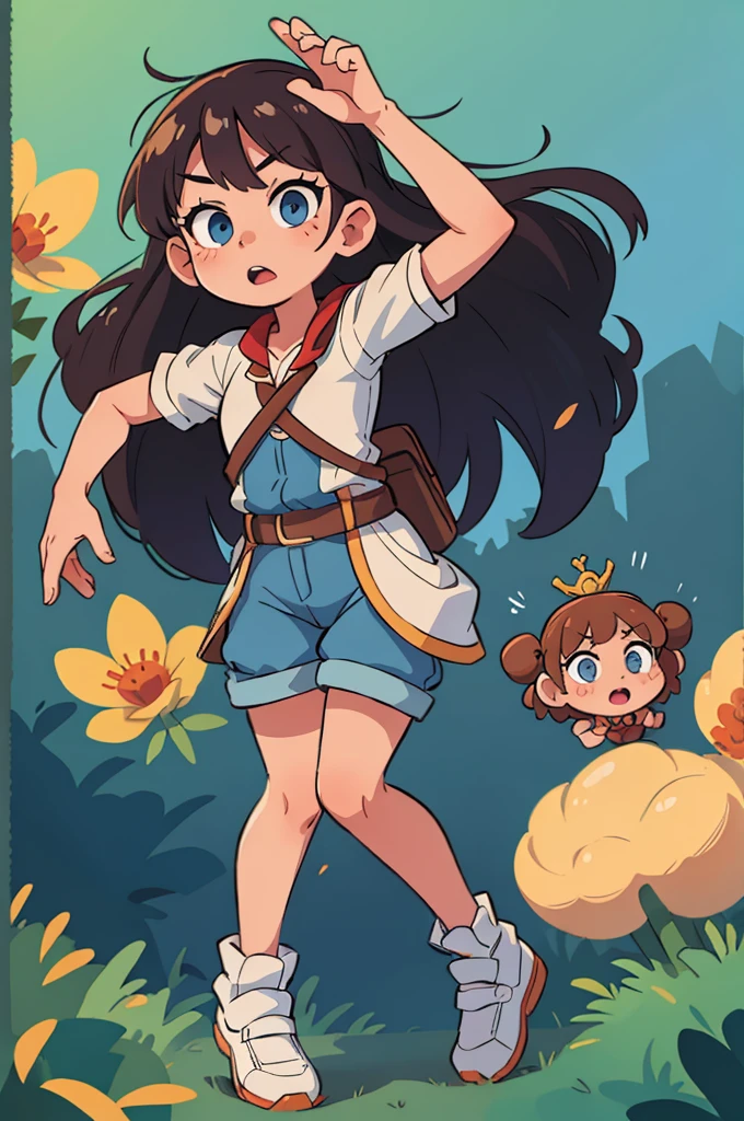 ((Highest quality, masterpiece)),
girl、Brave、Great adventure