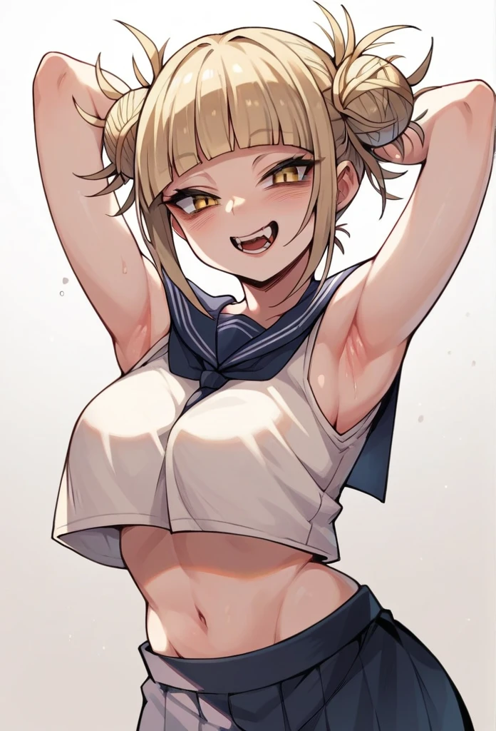 Himiko toga showing her armpits