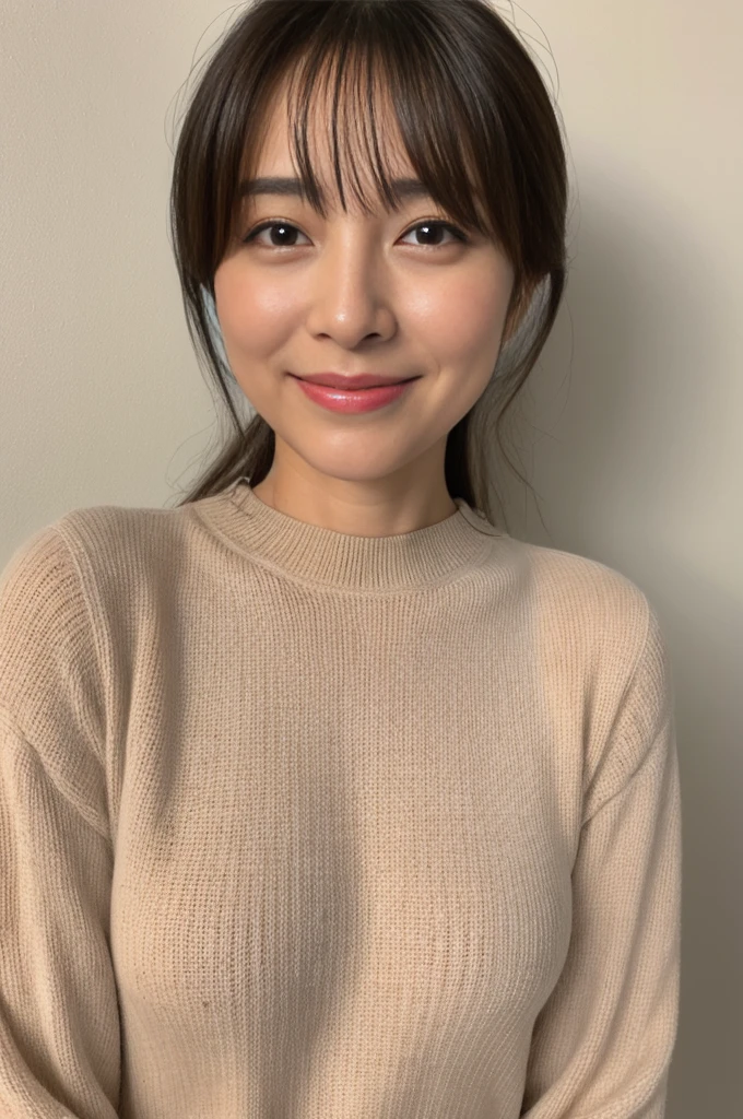 52 years old、smile、beautiful、High-end products、Custom-made clothing, elegant、Shining Eyes、stare、