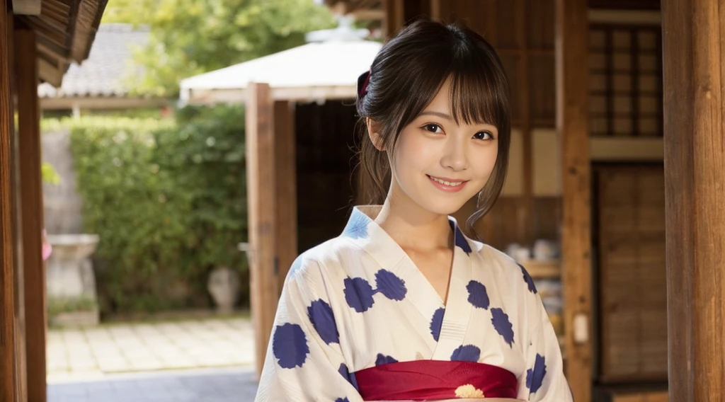 beautiful girl、yukata、cute、