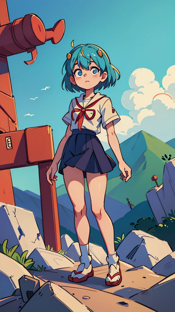 Rei Ayanami、Background to Operation Yashima、(Highest quality、masterpiece:1.4)