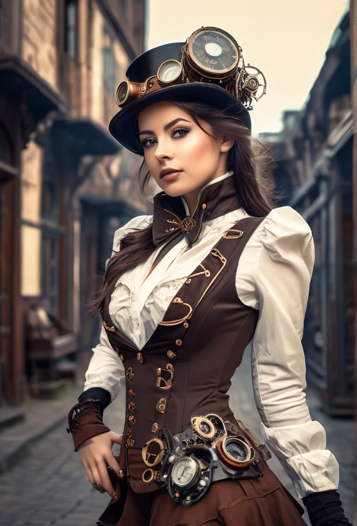 Beautiful  1920 vintage  dark haired krygaz girl  in gorgeous dress 