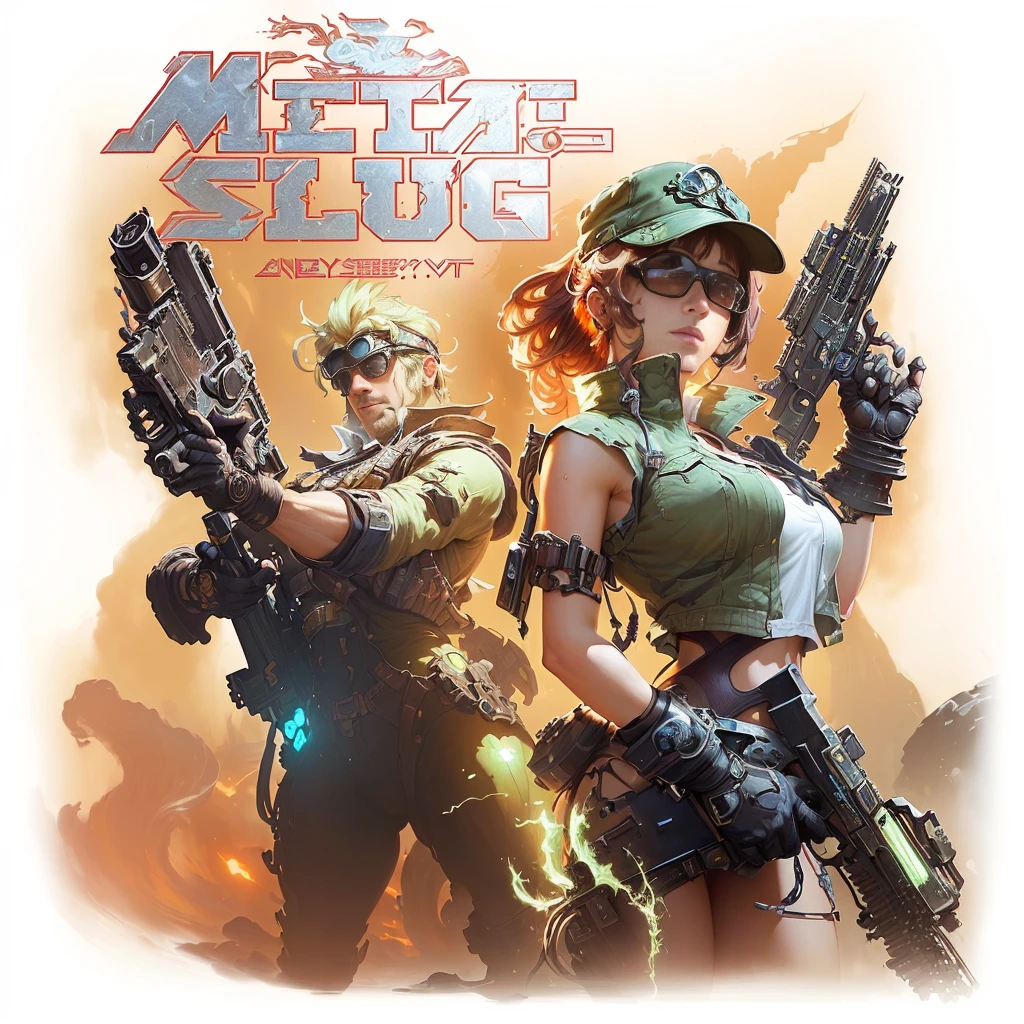 masterpiece, best quality, (extremely detailed CG unity 8k wallpaper), (best quality), (best illustration), (best shadow), absurdres, realistic lighting, (Abyss), beautiful detailed glow, art by PeterMohrBacher, Metal Slug