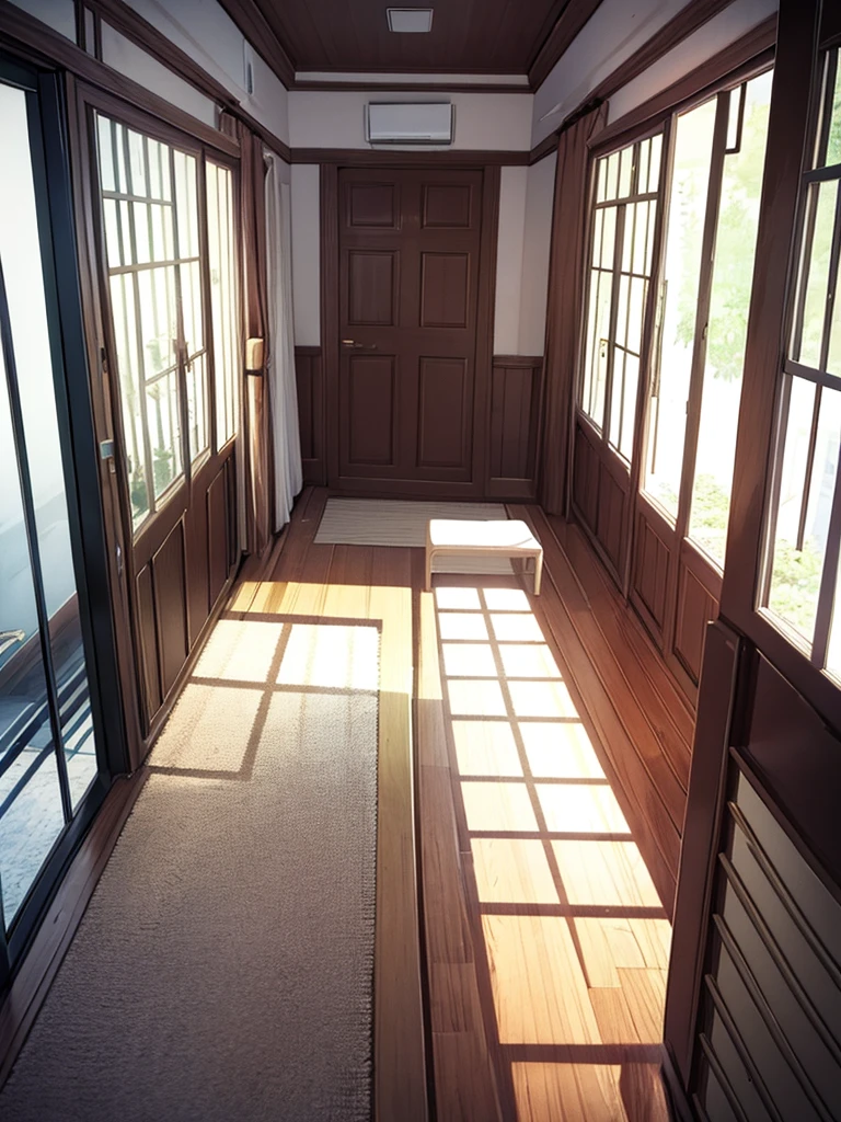 A room in a rundown love hotel