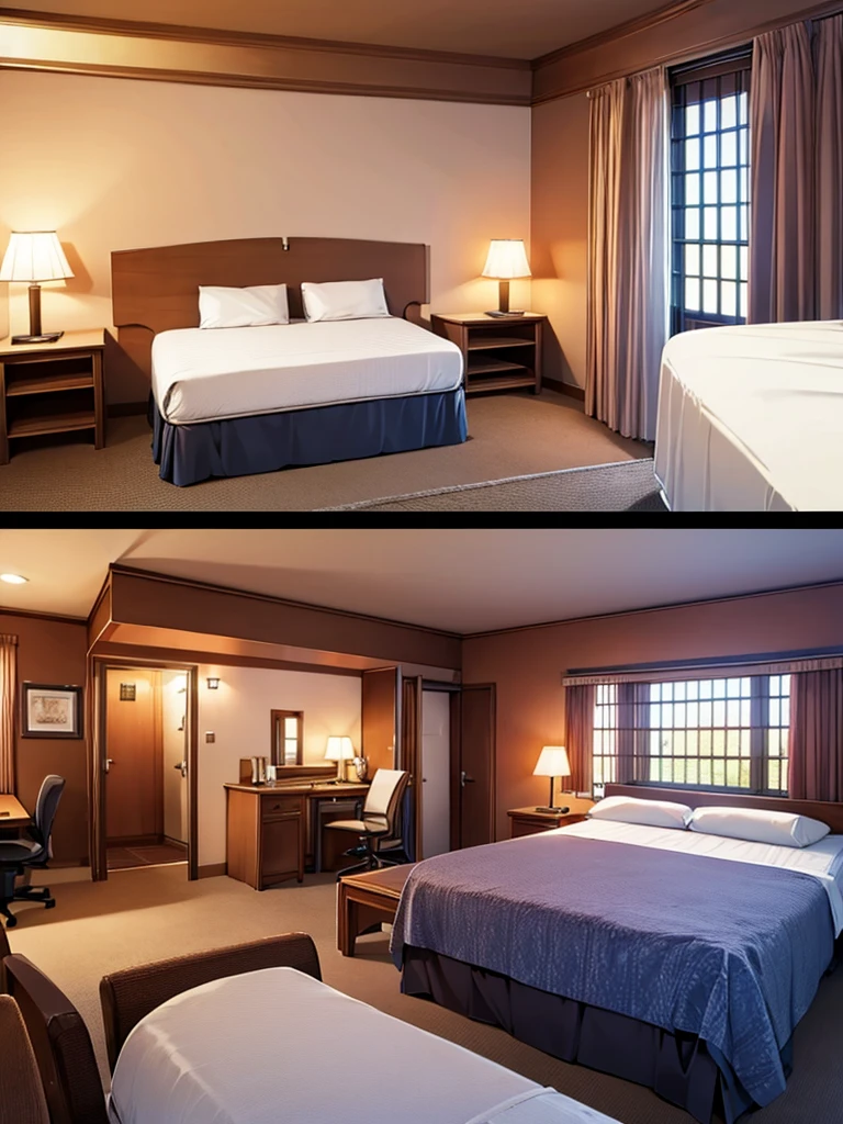 Nice motel room
