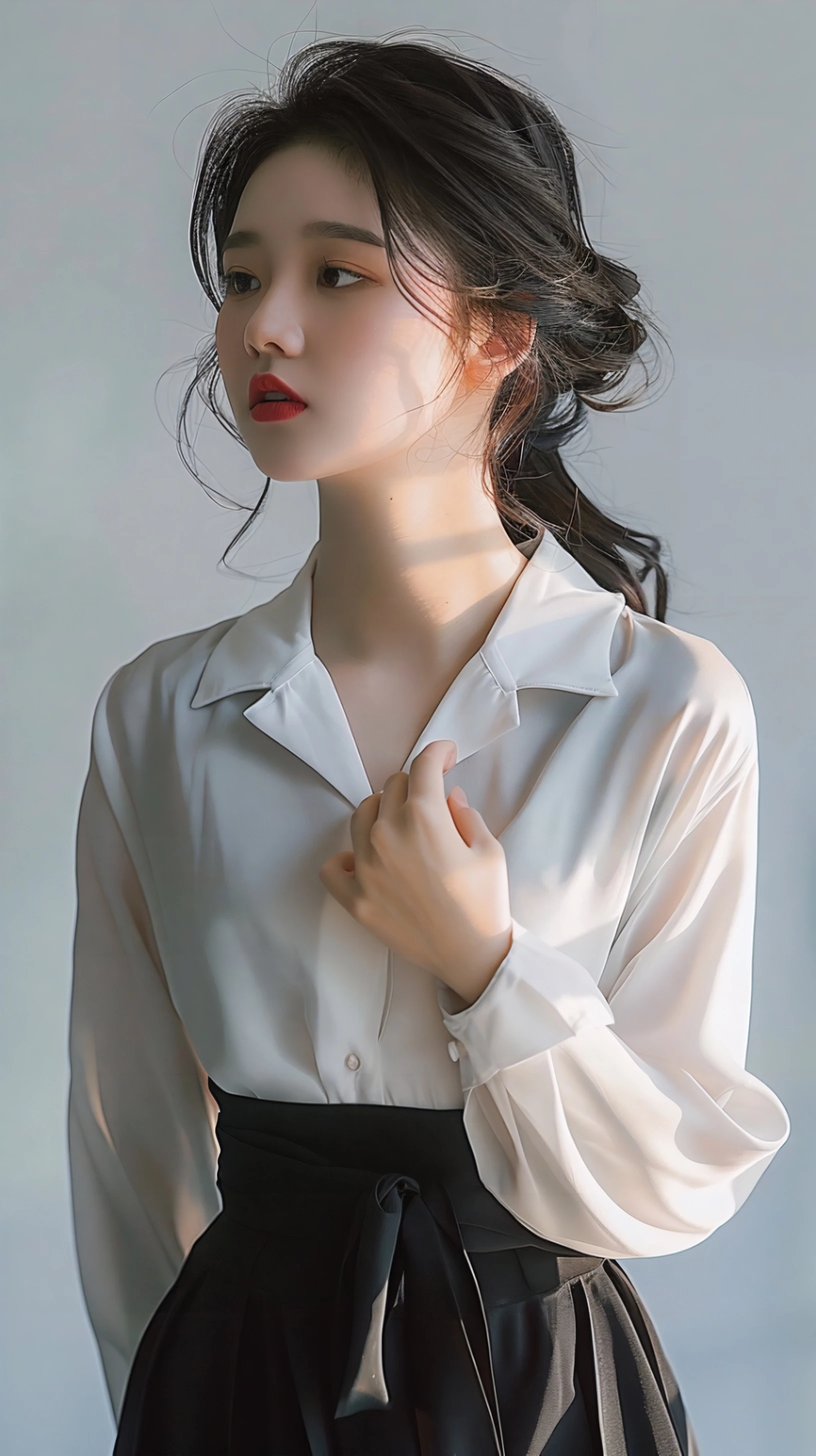 他，是否也在同样的时刻，想起了她？