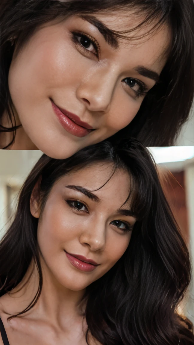 black hair, gradient hair, messy hair, jewelry, facepaint, goggles, makeup, smile, shy, sleepy, red lips, covering mouth, crazy smile, 18 yo, beatiful girl, european girl, sexy girl, sexy pose, seductive, black hair, gradient hair, messy hair, jewelry, facepaint, goggles, makeup, smile, shy, sleepy, red lips, covering mouth, crazy smile, high detail, Realism, high detail, Realism, UHD, masterpiece, super detail, high details, high quality, award winning, best quality, highres, 4K, 8k, accurate, UHD, masterpiece, super detail, high details, high quality, award winning, best quality, highres, 4K, 8k, accurate
