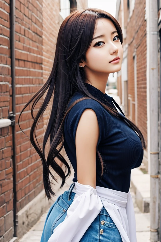 Anime style woman
