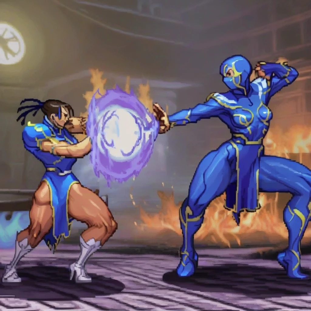 8K 2d pixel Masterpiece of mortal kombat style fighting game playing as 1 kitana ohwx woman mask sexy elegant fighting pose, extremely detailed enchantingly beautiful street fighter sprites, (extremely detailed eyes and facial features), amazing cinematic lighting, immensely epic and lush background stage, ultra beautiful extremely detailed graphics, gorgeous composition, breathtaking visuals, high resolution, clean, high detail, sf3 style, full body view, center frame, wide shot, fighting video gameplay