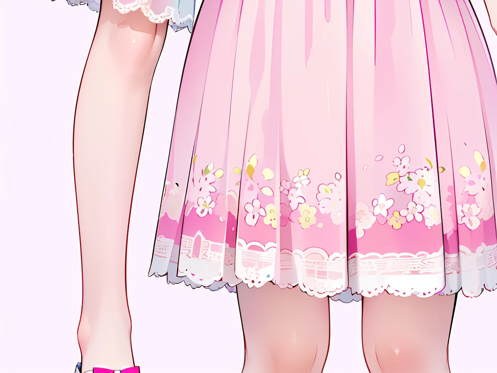 (masterpiece:1.2), best quality, highres, original, (extremely detailed:1.2), ultra-detailed, wallpaper, perfect lighting,(extremely detailed CG:1.2), 8k, 1boy, solo, crossdressing, tomgirl, kawaii, (twintails, pink hair:1.1), (ta Fashion, pink loliress, short-sleeves, bowknot on waistline, lace hemline, knee-length dress, delicate dress:1.2), (anatomically correct:1.3), standing, close-up, from behind, view of back, back-angle, (dreamlike background, pink background, girly background, sakura patterns:1.2)