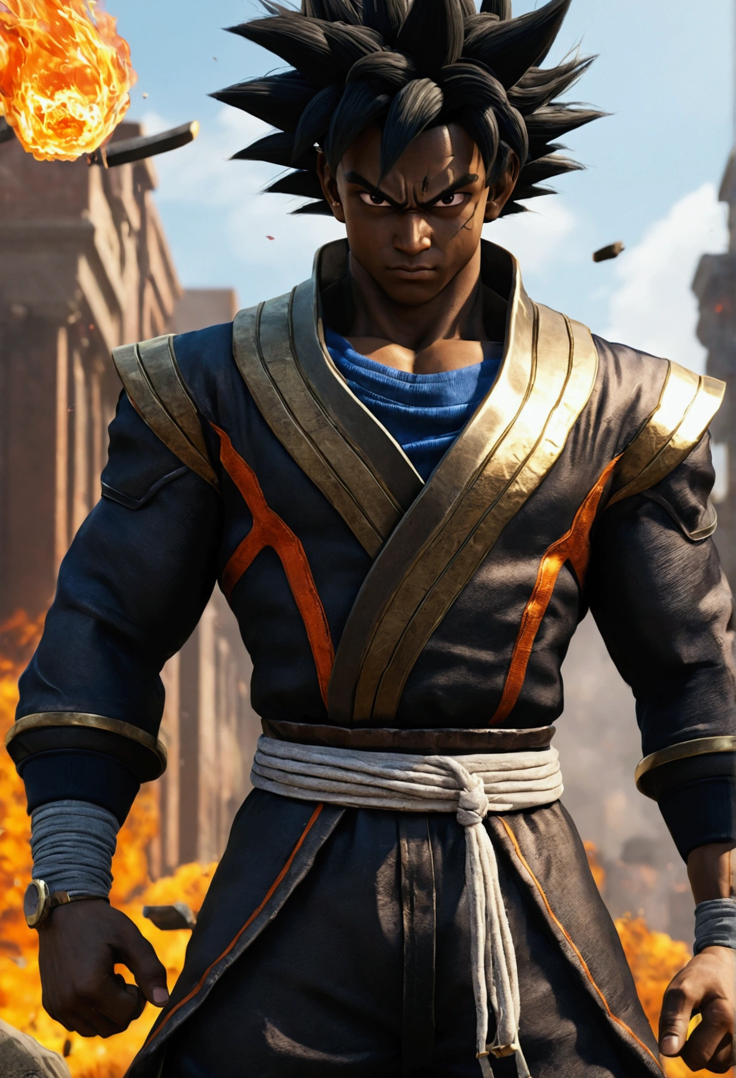 Black goku free fire 