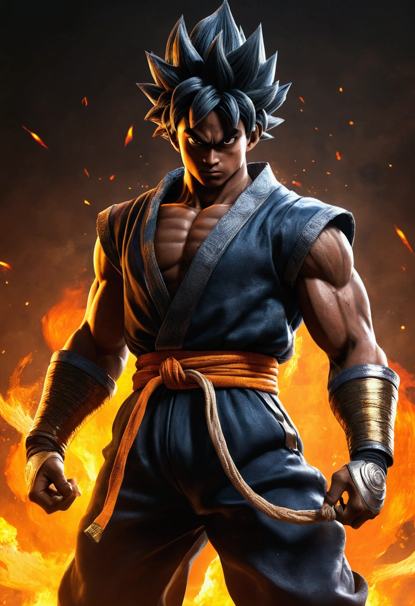 Black goku free fire
