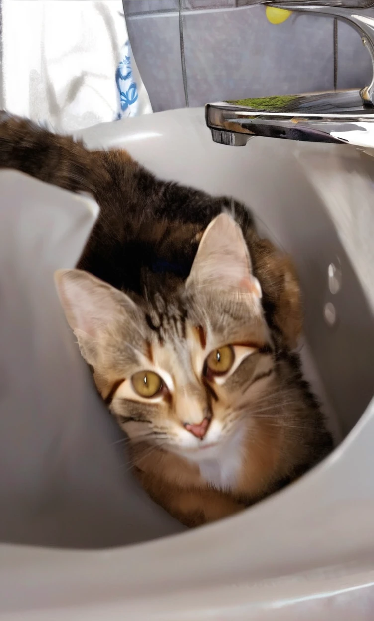 Charlotte the little house cat
