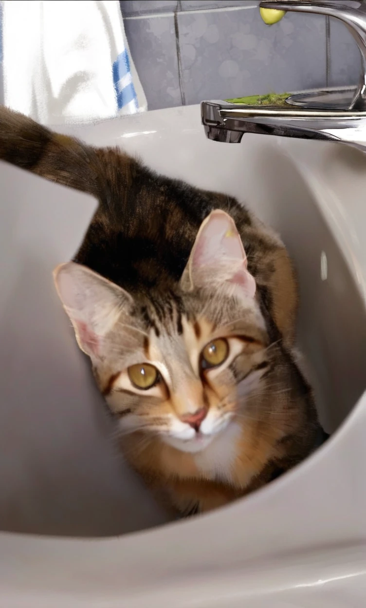 Charlotte the little house cat
