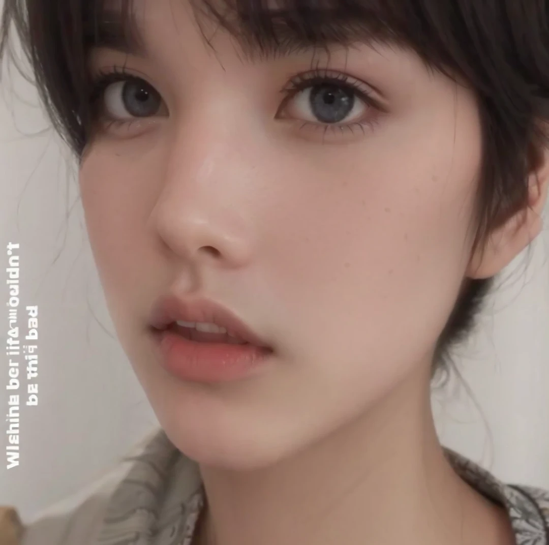 There&#39;s a delicate boy with short hair and a necklace, with a small upper lip, full lower lip, pointy nose, boy with cute face, face perfect ), Southeast Asian with round face, Jimin\fleshy lips, her face looks like an orchid, very small lips, leaked image, she has a cute face, slightly separated lips, Park jimin, jimmy