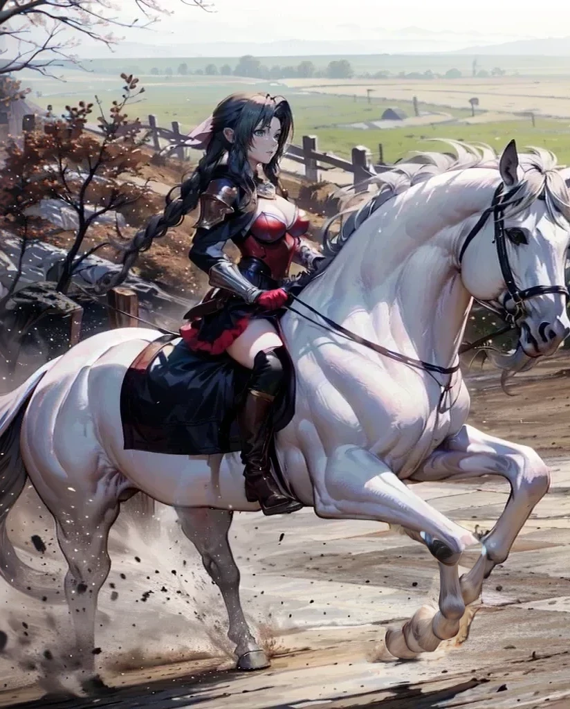 white horse