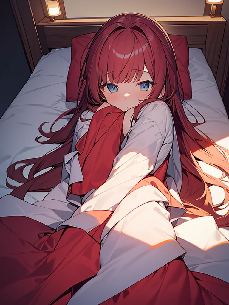 Top view of a love hotel room