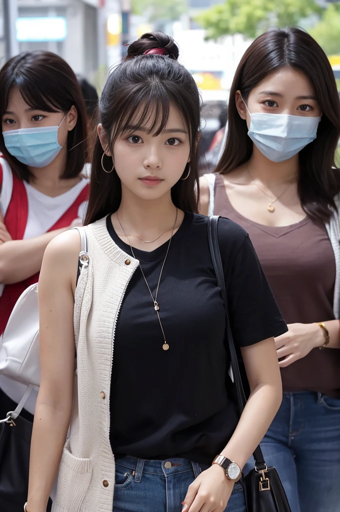 Imprisoned Japanese、Korean women watch