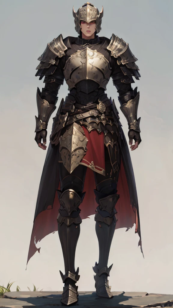 (masterpiece, 4K ,Super detailed:1.2), (anime:1), (Perfect quality), (anger), The whole body is shown, View Viewer, Holding a longsword, (((Adult body))), A knight with a perfect body, Beautiful and well-groomed face, Muscular body:1.4,A detailed breastplate, Gauntlet, Are standing
