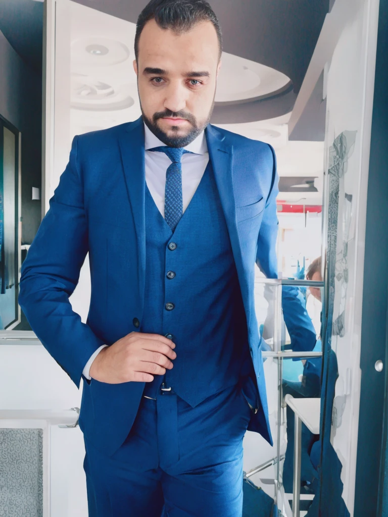 Homme en costume, un petit peu de barbe, Wear a black business suit, Neat model, Montrer son visage, Photo de profil professionnelle, Business Wear, Office Wear, high resolucion, шедевр, beste-Qualit, intricate high detail, highly detailed, mise au point nette, texture, detailled eyes, professionnel, 4K, Tournage en Canon, 85 mm, faible profondeur de champ, Vision couleur Kodak, perfect fit body, extremly detailed, photo_\(ultra\), photo realist, Post-traitement, Maximum details, roughness, real life, ultra realist, rendering, photographie, 8K UHD, photographie (grain de film)