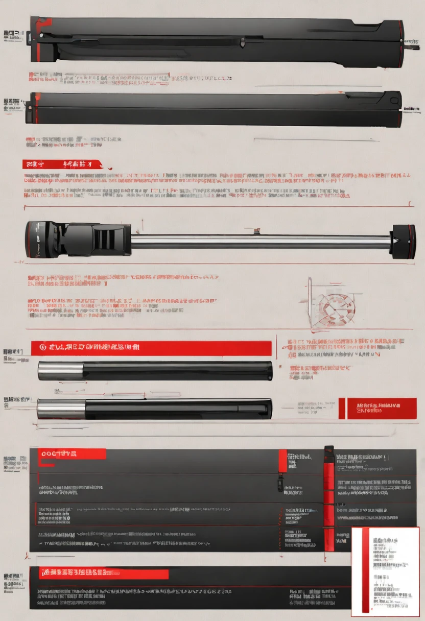 design diagram
Black long self-defense iron aluminum rod
