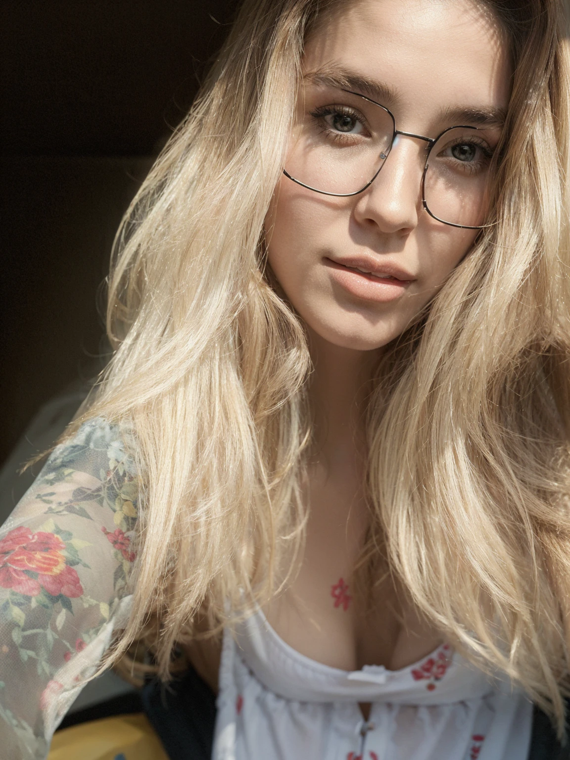 1girl,
summer time
Long Hair,
close lips
Big lips