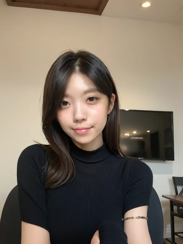 Tabletop、Highest quality、figure、 Ultra-detailed、High resolution、8k wallpaper、Perfect dynamic composition,、Beautifully detailed ideal hair、((Wearing a tight white mini skirt)),(Slender body),Models with an attractive body、(Beautiful big breasts:1.3)、Natural color lip、Bold sexy pose、smile、Harajuku、20-year-old girl、cute、sexy shot looking at camera、(Highest quality: 1.3), (masterpiece: 1.3), (Super Detail: 1.3), (wallpaper, One Girl: 1.1)、(Detailed hands and fingers:1.2)、(Ultra-oily, lustrous skin with attention to detail:1.1)、Oily shiny knee socks、(Perfect beautiful black sleeveless high neck knit top:1.4)、Brown Hair、short hair、Bouncy hair、Beautiful sister、(garden:1.2)、(Beautiful big breasts:1.2) 、dance,((Leaning forward)),((Fold your hands behind your body))、Red clothes