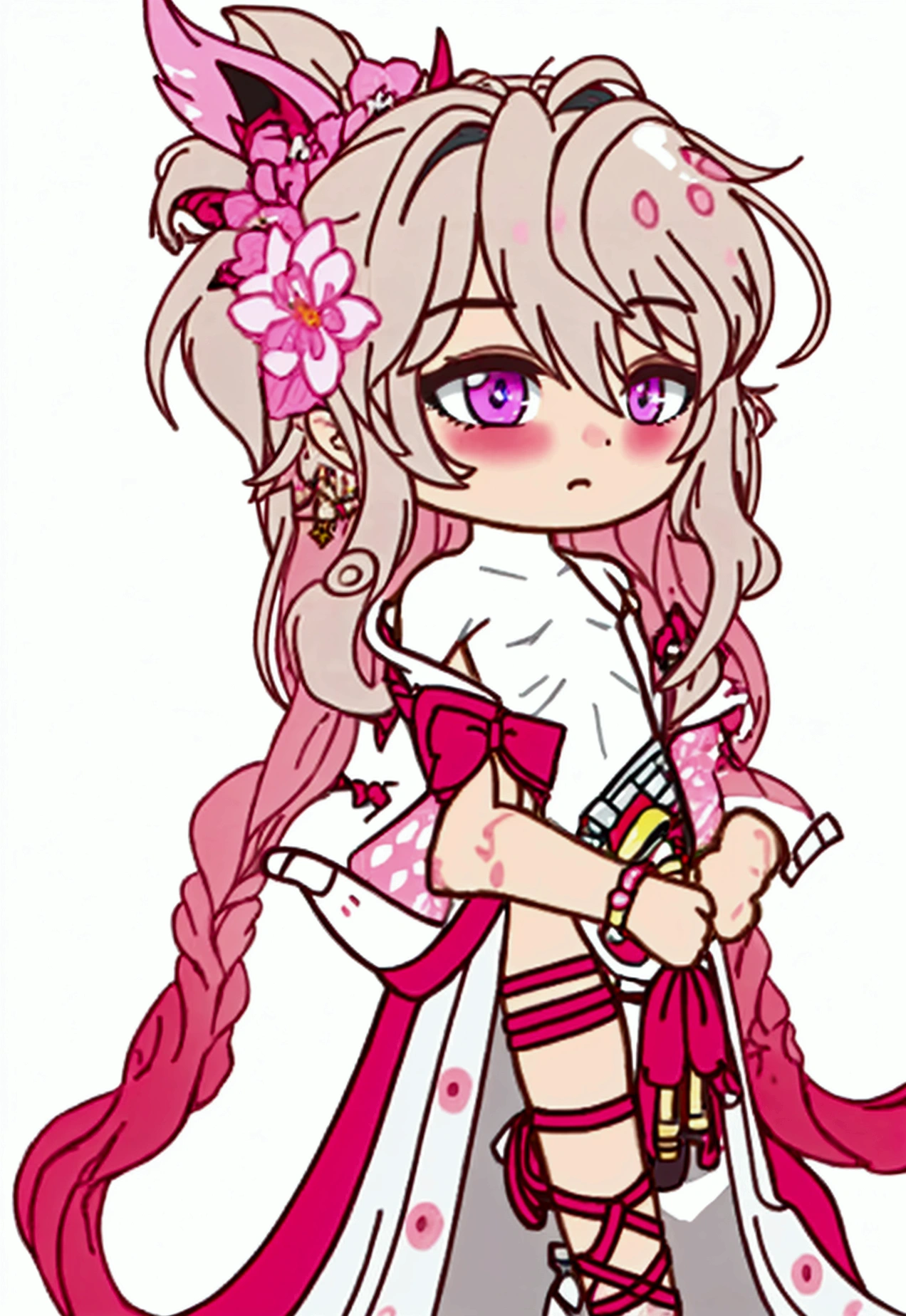 A naked Gacha male