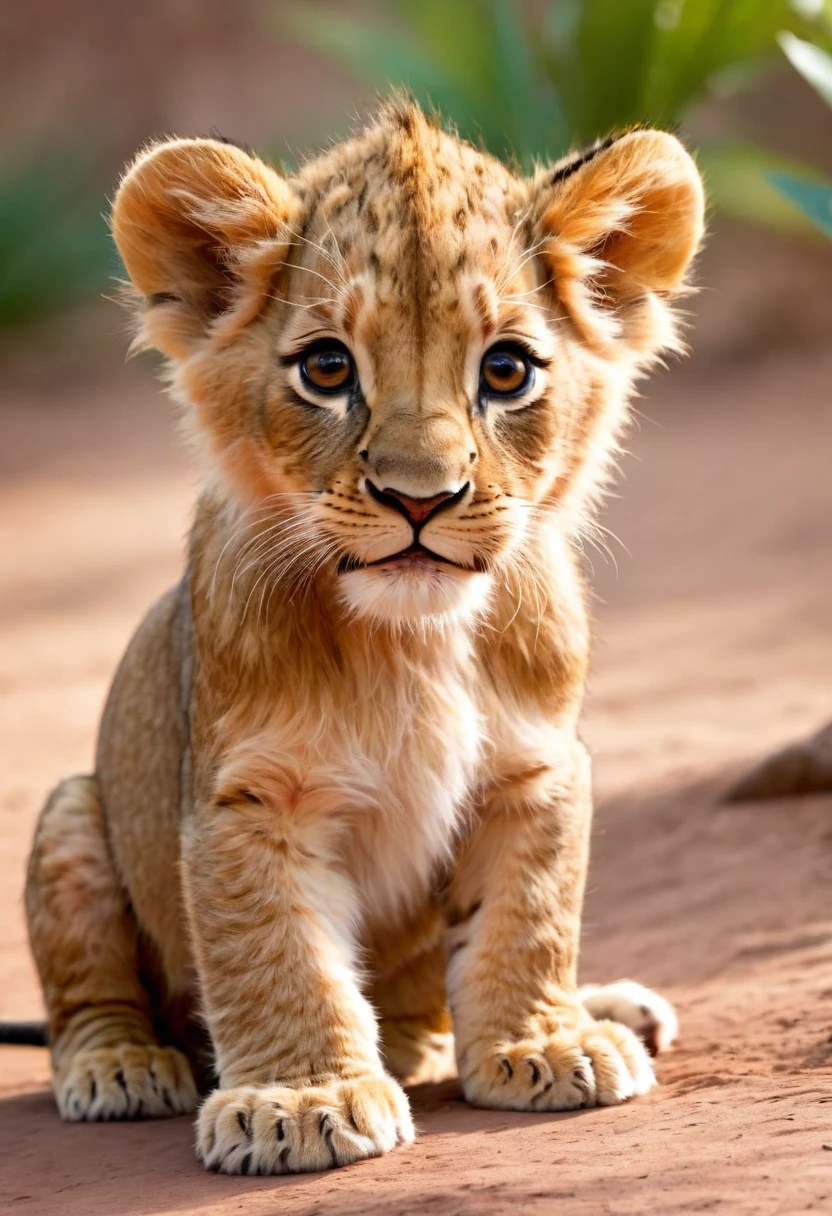 Picture of a small Lion cub from Disney Cute characters