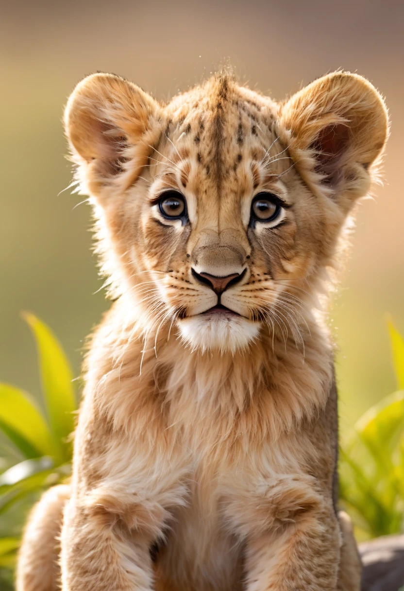 Picture of a small Lion cub from Disney Cute characters