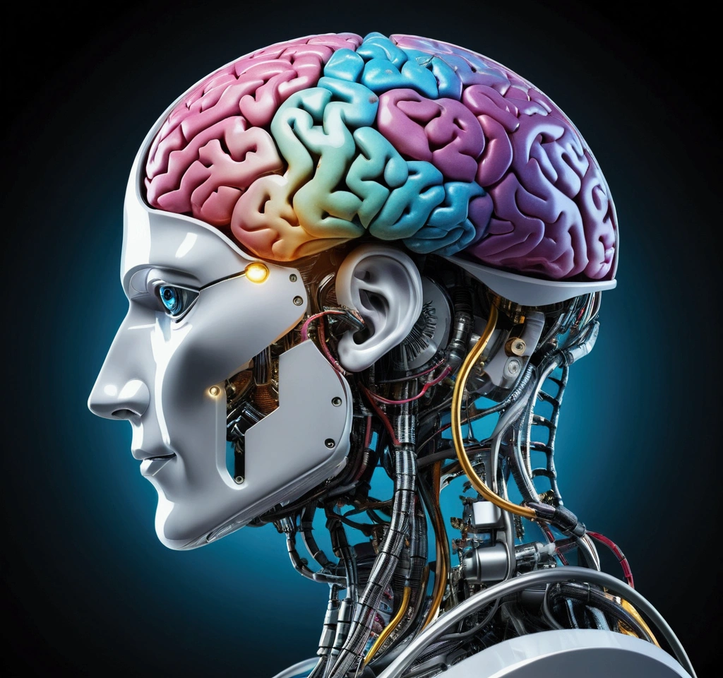 Robot brain, smart, High IQ, Genius,