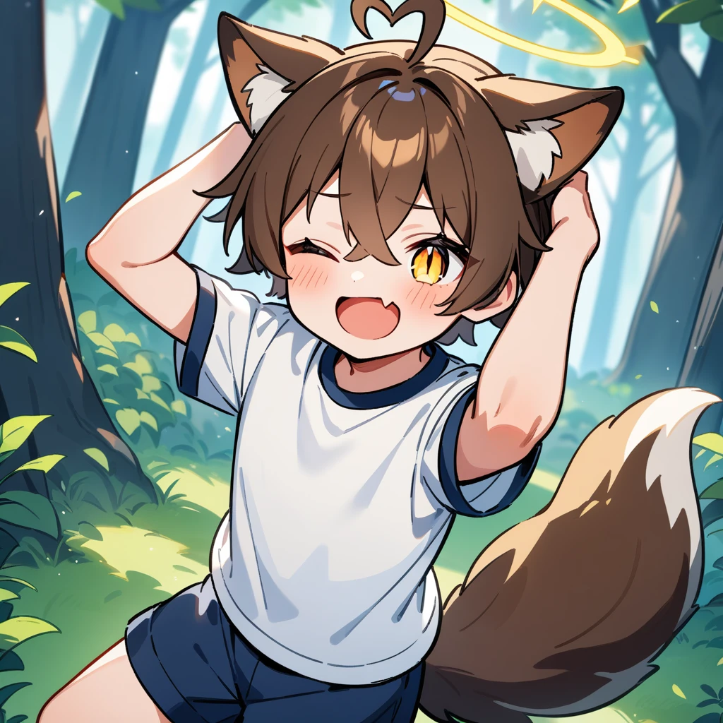 tmasterpiece,high qulity,Ridiculous resolution,digitial painting\(artwork of a\),Dagasi,Yupa,Kiyosan,(Fluffy fur:1.1),(luminance:0.8),anthro male cat。 (Orange eyes,Black fur,Full Body Furry,Cat nose:1.2),eyes with brightness,in a panoramic view,Character focus。detailedbackground,(Yellow basketball jersey,:1.2),(basketball playground: 1.2),male people,Adults,Heavy sweating,two guys,One person eats another person's reproductive organs,Oral sex,