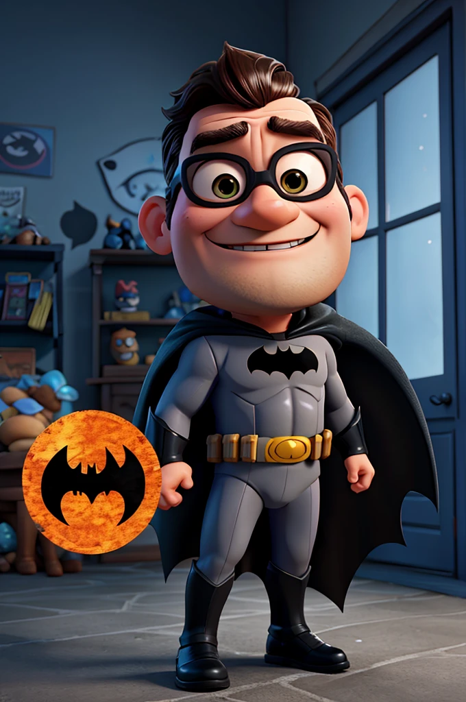 batman pixar style 3d