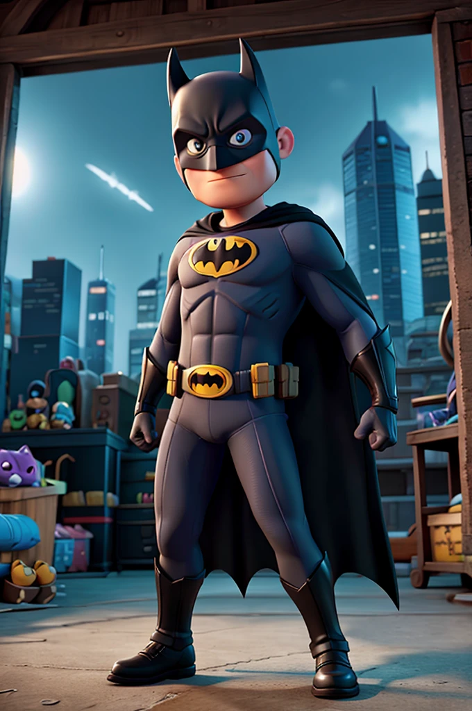 batman pixar style 3d