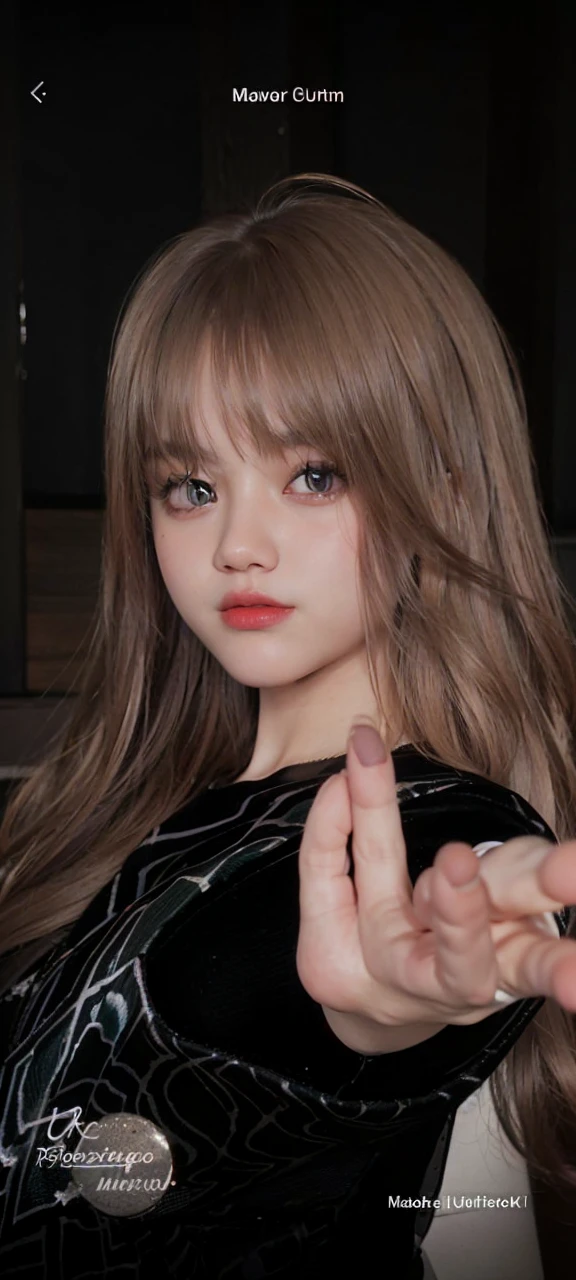 (​masterpiece:1.3), (8K, Photorealsitic, Raw photography, Top image quality: 1.4), Japan high school girls、(Random hairstyles:1.2)、cleavage of the breast:1.2、Super Detail Face、Eye of Detail、double eyelid、Bring your chest together、sharp focus:1.2、prety woman:1.4、light brown hair、top-quality、​masterpiece、超A high resolution、(Photorealsitic:1.4)、Highly detailed and professional lighting smile、Loose and light knitwear、Shoulder out、slender、serious facial expression、short-haired、Fatal position, large breasts 