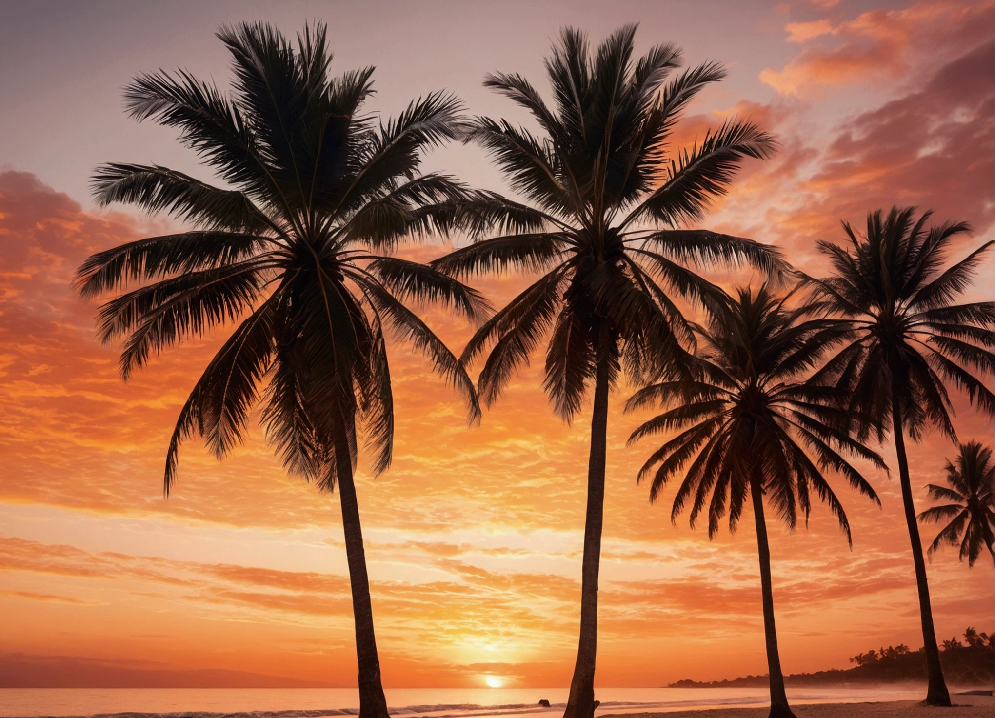 Close up of palm tree beach painting, beautiFul iphone wallpaper, Tropical atmosphere, james gurney palm trees, phone wallpaper hd, phone wallpaper hd, Tropical Paradise, orange sky, palm trees, pastel orange sunset, iphone wallpaper, Landscape wallpaper aesthetic, tropical palm trees, iphone background, palm trees, mobile wallpaper, beach aesthetic, Orange sky, Tropical landscape，unreal engine 5, Cinematic, low angle photography, blur motion, Depth oF Field，hyper-detailed, insanely detailed, intricate details, Editorial Photography, shot with a 50mm lens, Depth oF Field, Tilt Blur, Shutter Speed ​​1/1000, F/22. Light maps, Super bright, with happy family and togetherClose up of palm tree beach painting, beautiFul iphone wallpaper, Tropical atmosphere, james gurney palm trees, phone wallpaper hd, phone wallpaper hd, Tropical Paradise, orange sky, palm trees, pastel orange sunset, iphone wallpaper, Landscape wallpaper aesthetic, tropical palm trees, iphone background, palm trees, mobile wallpaper, beach aesthetic, Orange sky, Tropical landscape，unreal engine 5, Cinematic, low angle photography, blur motion, Depth oF Field，hyper-detailed, insanely detailed, intricate details, Editorial Photography, shot with a 50mm lens, Depth oF Field, Tilt Blur, Shutter Speed ​​1/1000, F/22. Light maps, Super bright, with happy family and together