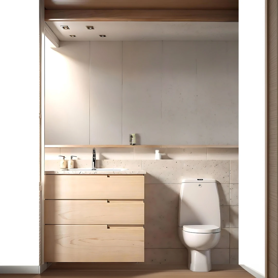 create an expansion of this bathroom