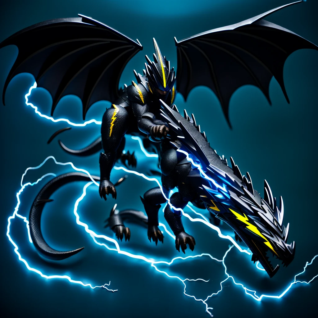 black lightning dragon