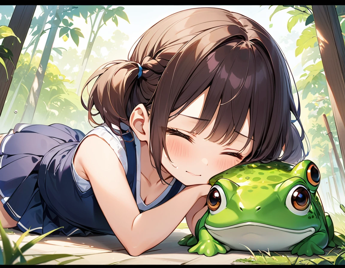 School job search、Spits out a giant green turtle from its mouth、school lunch、Girl、Girl、Short、Younger、Baby Face、flat chest、Dynamic Angle、masterpiece、best quality、ultra-detail、Light clothing、Lots of turtle disheeal、classmate、joy、grateful、泣きjoy、A big smile、Open your mouth、Vomit、mini skirt、Panties、canteen、Sitting in a chair、Many children are sitting、Eat a turtle、Turtles are my favorite food、Turtle is delicious、spoon、table
